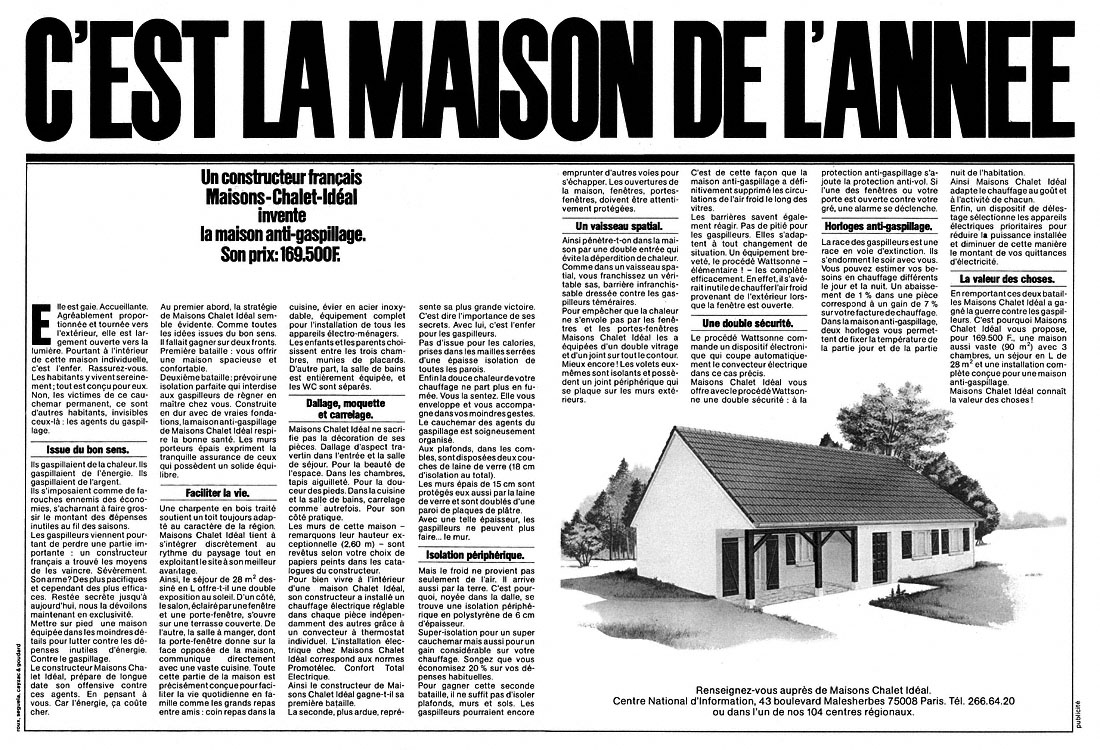 Marque ZxDiversMaisons 1980