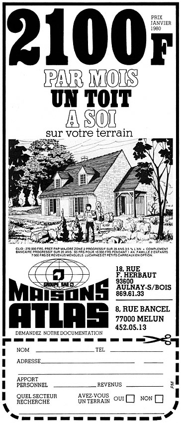 Marque ZxDiversMaisons 1980