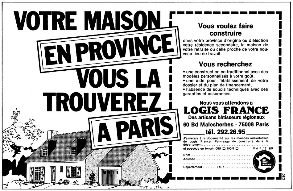 Marque ZxDiversMaisons 1981