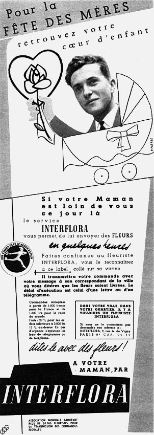 Marque Interflora 1955