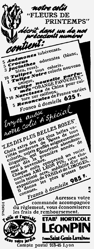 Marque L�on Pin 1950