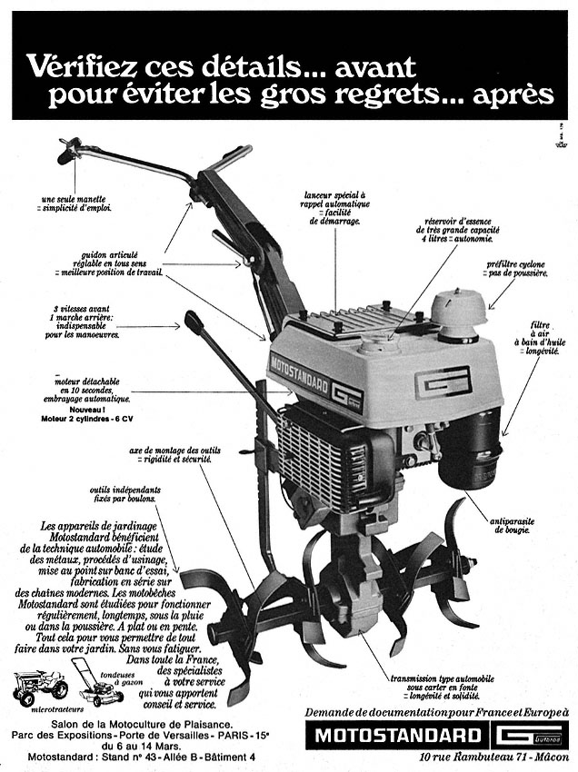 Marque Motostandard 1971