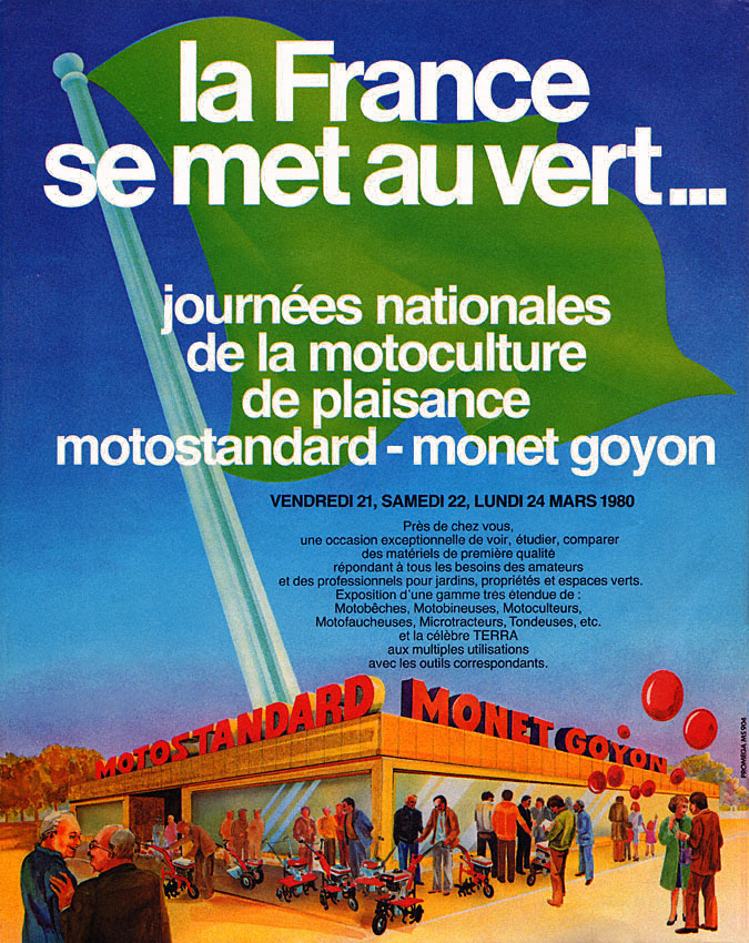 Publicit� Motostandard 1980