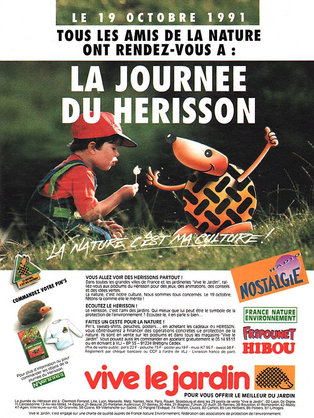 Publicit� Divers 1991