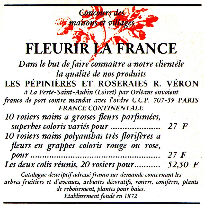 Publicit� Divers 1963