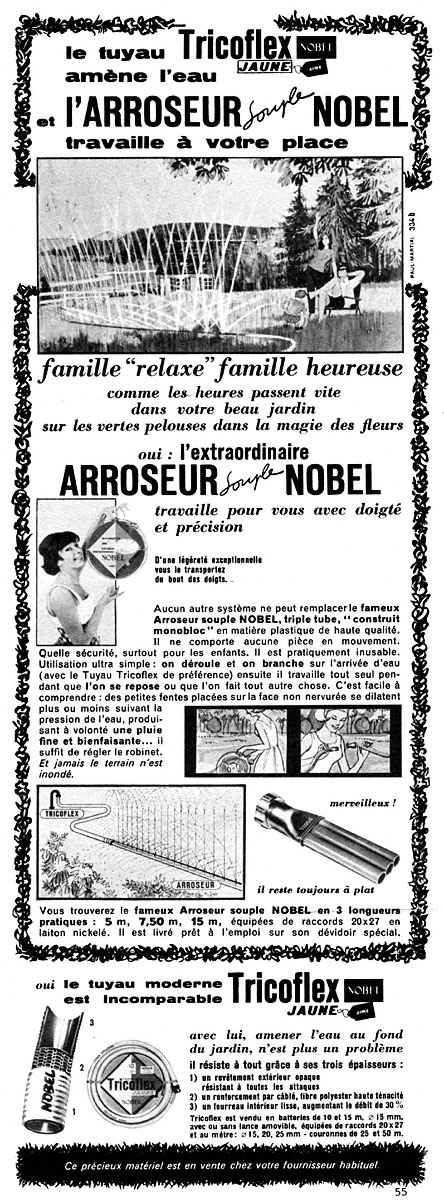 Publicit� Divers 1967