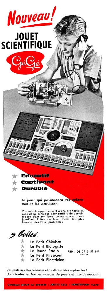 Publicit� Divers 1960