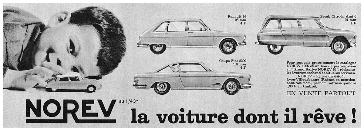 Publicit� Divers 1965