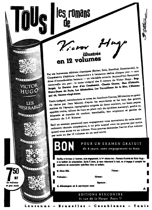 Marque Editions Rencontre 1960