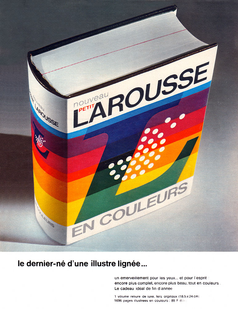 Publicit� Larousse 1967