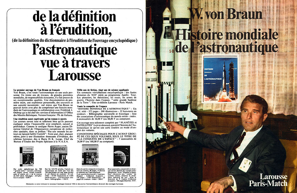 Publicit� Larousse 1968