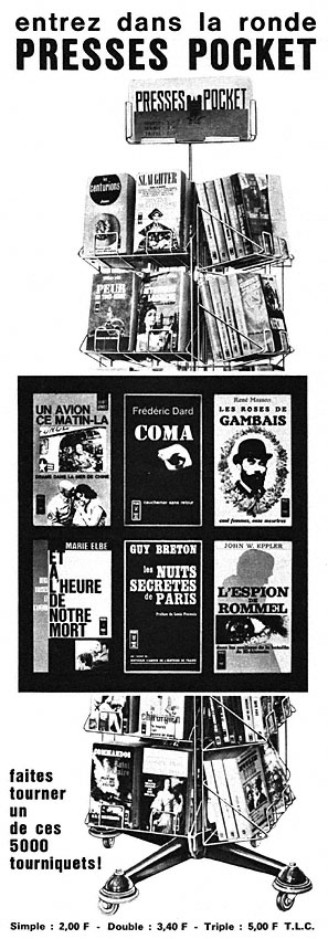 Publicit� Presses Pocket 1965