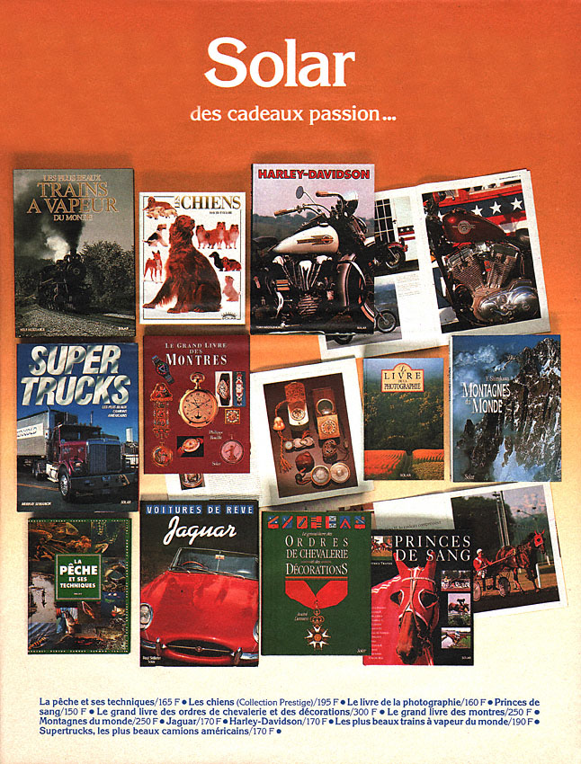 Publicit� Solar 1991