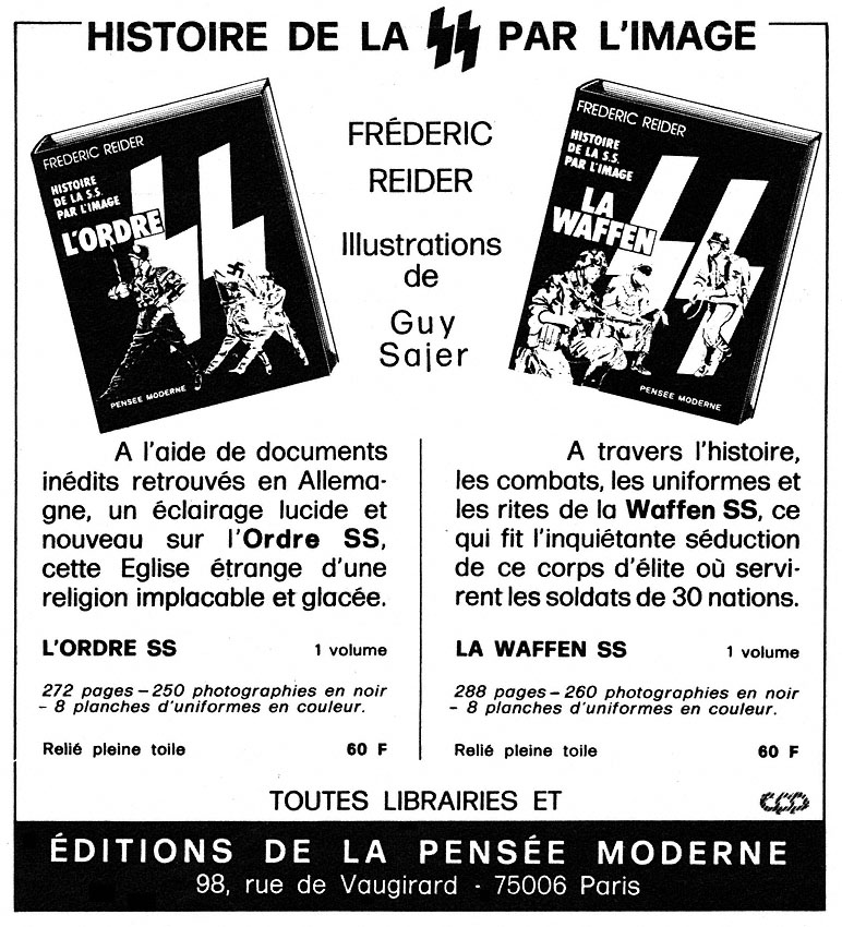 Publicit� Divers 1975