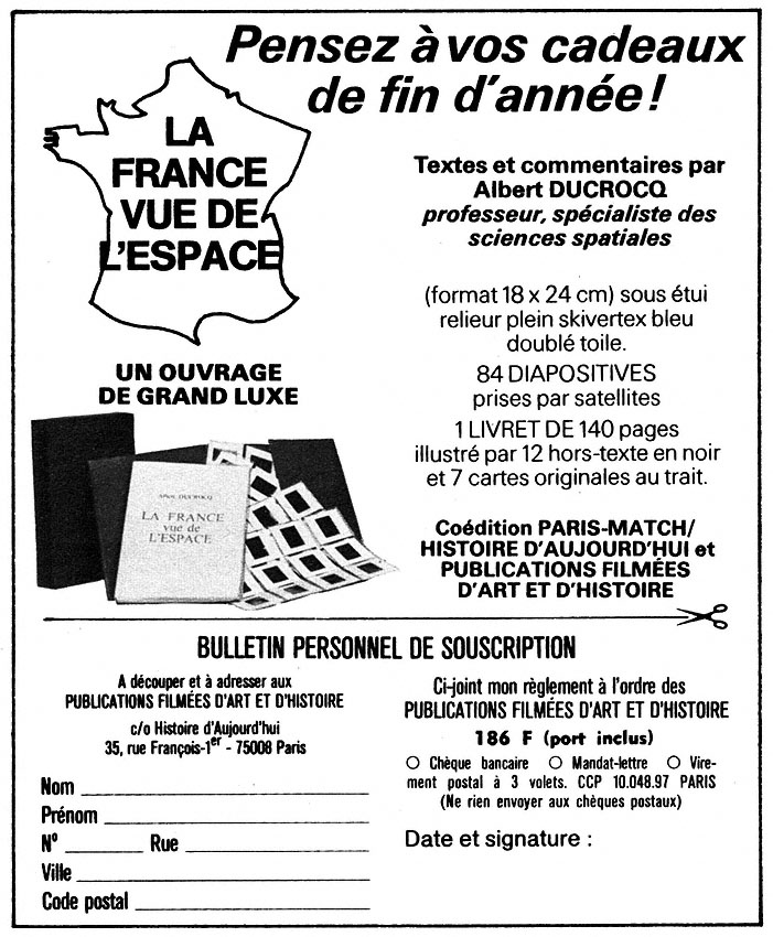 Publicit� Divers 1975