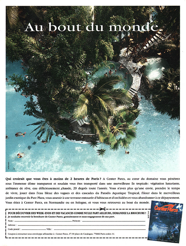 Marque Center Parcs 1994
