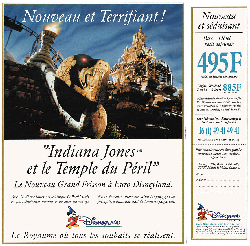 Publicit� Disneyland 1994