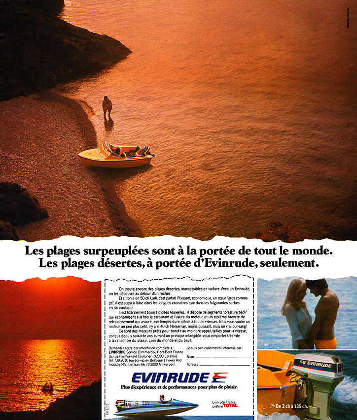 Marque Evinrude 1975