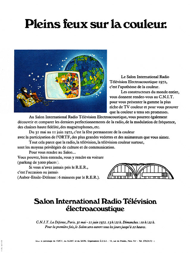 Marque Foires Salons 1972