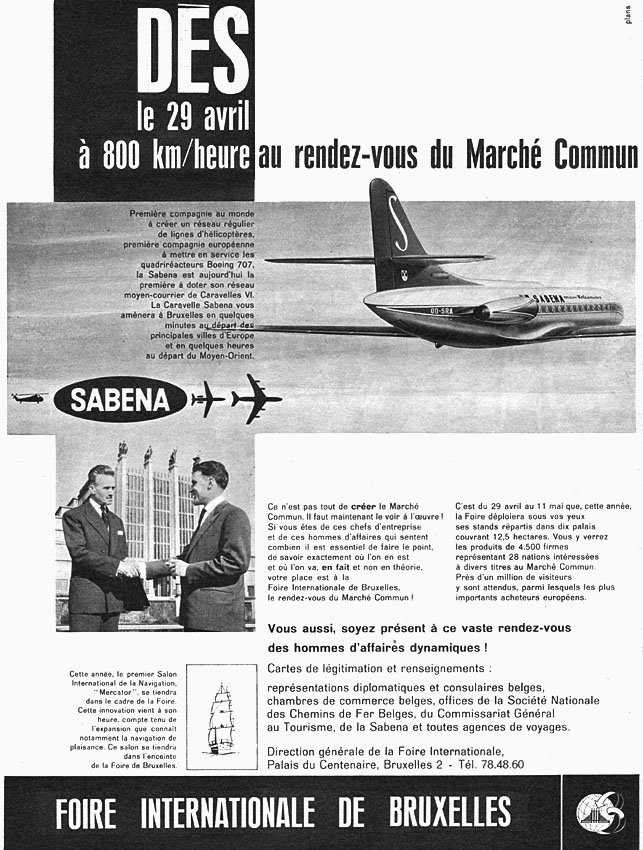 Publicit� Foires Salons 1961