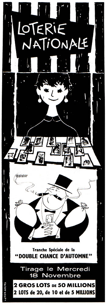 Marque Loterie Nationale 1959