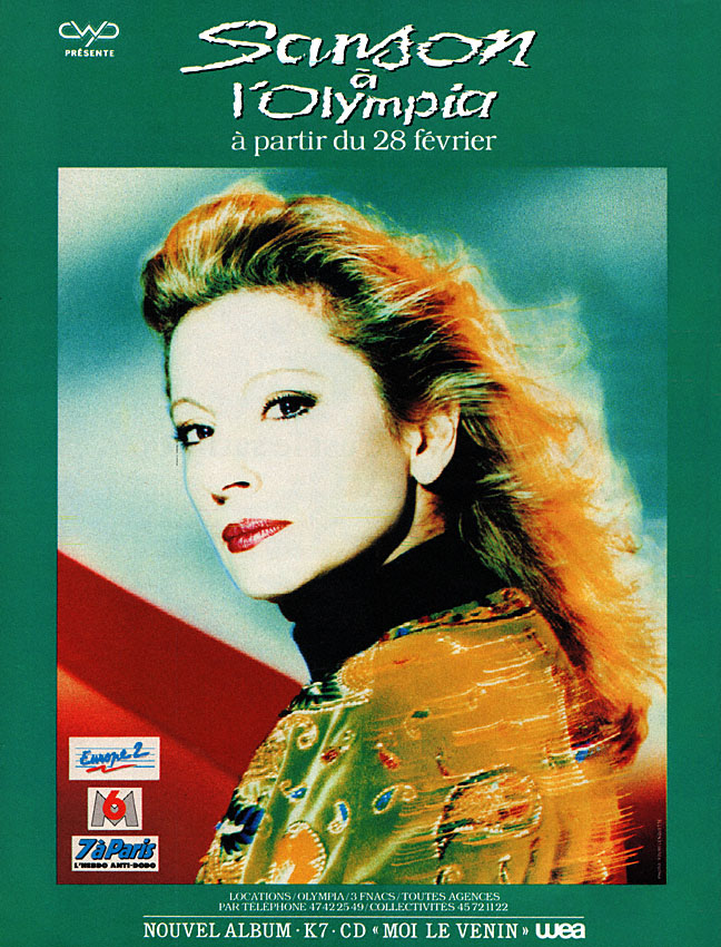 Publicit� Spectacles 1989