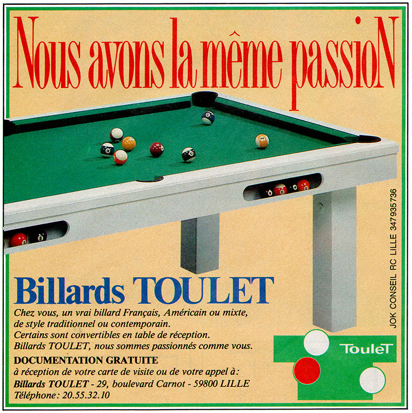 Publicit� Divers 1990