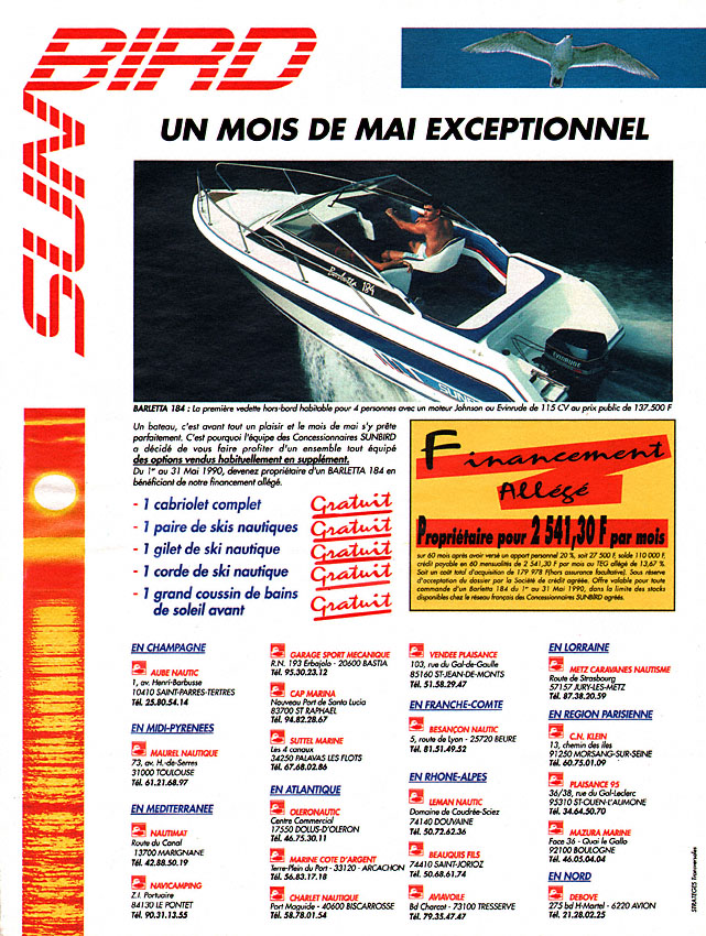 Publicit� Divers 1990