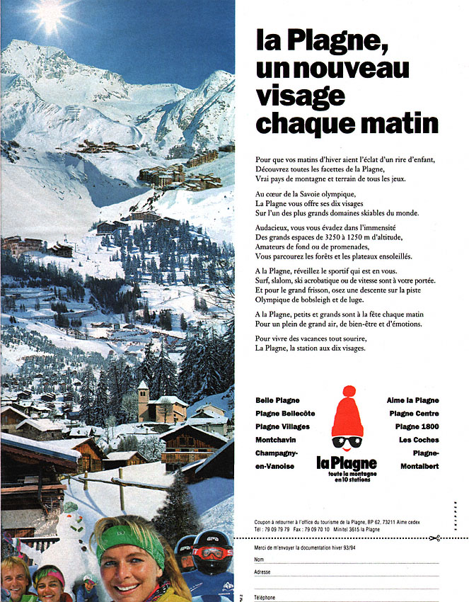 Publicit� Divers 1993