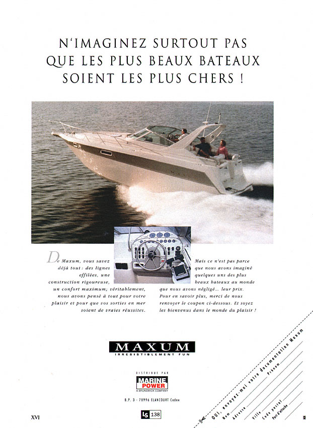 Publicit� Divers 1993