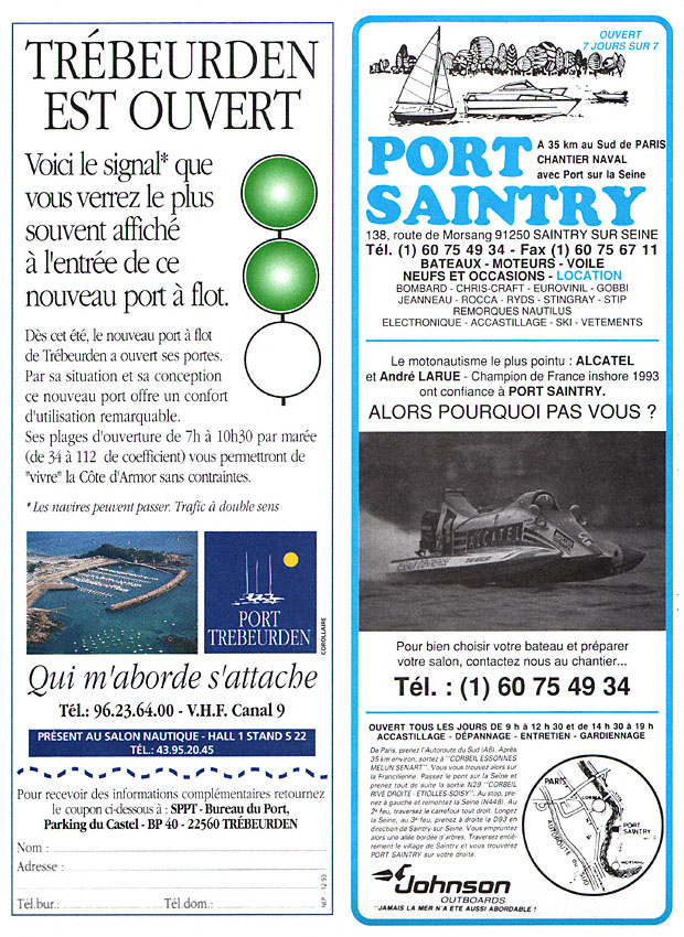 Publicit� Divers 1993