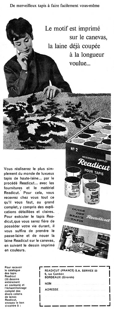Publicit� Divers 1963