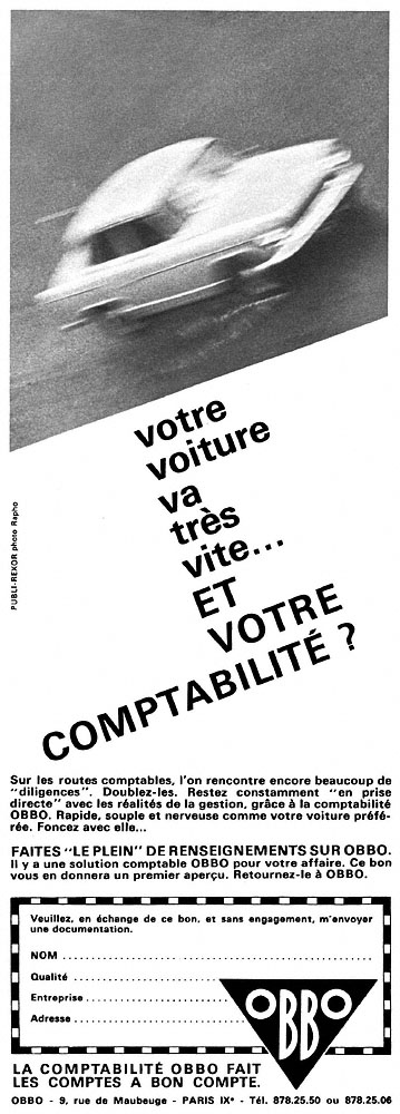 Publicit� Obbo 1967