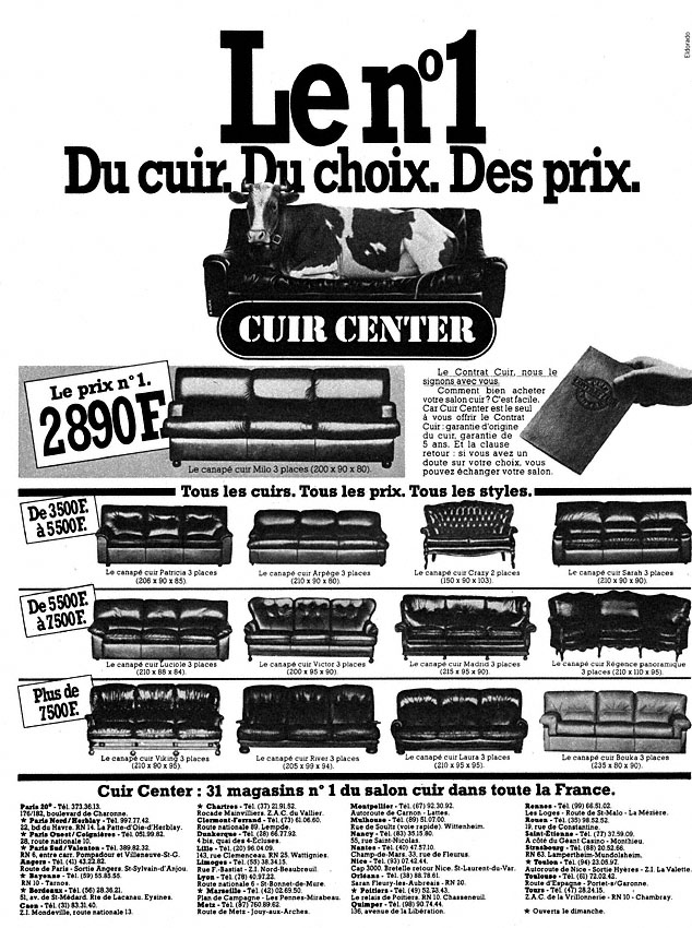 Marque Cuir Center 1981