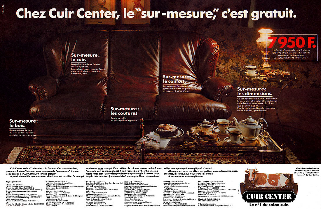 Marque Cuir Center 1982