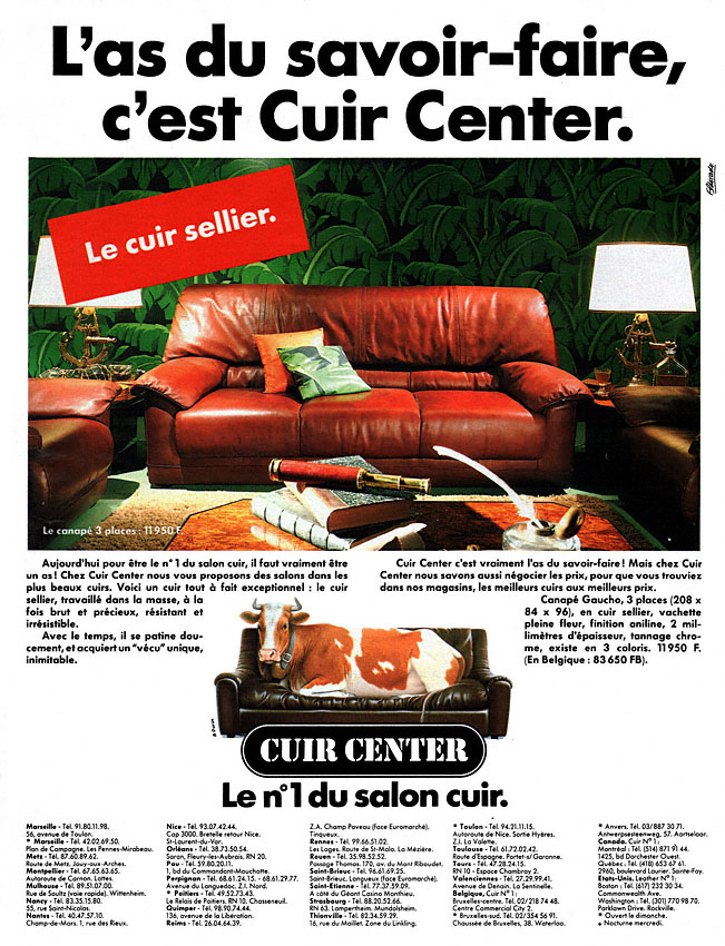 Marque Cuir Center 1987