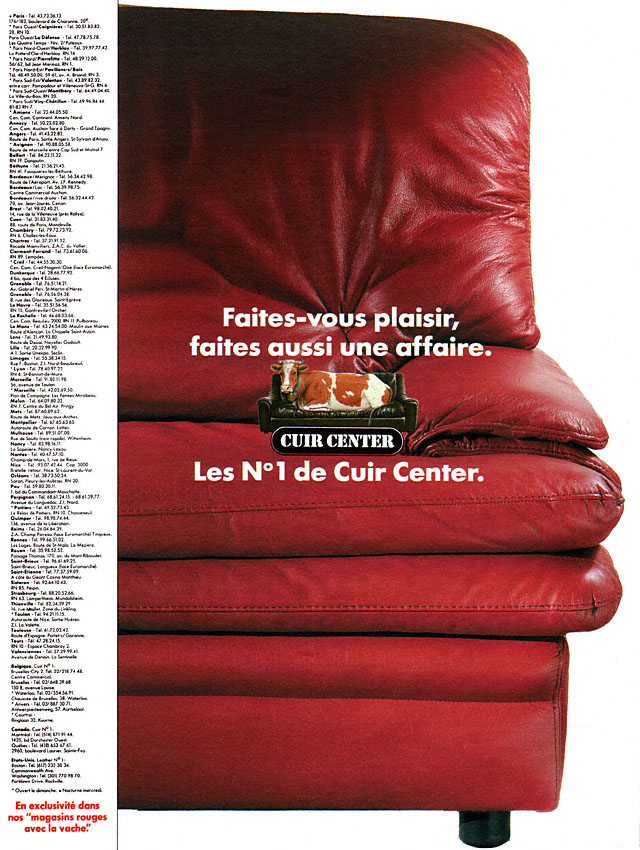 Marque Cuir Center 1988