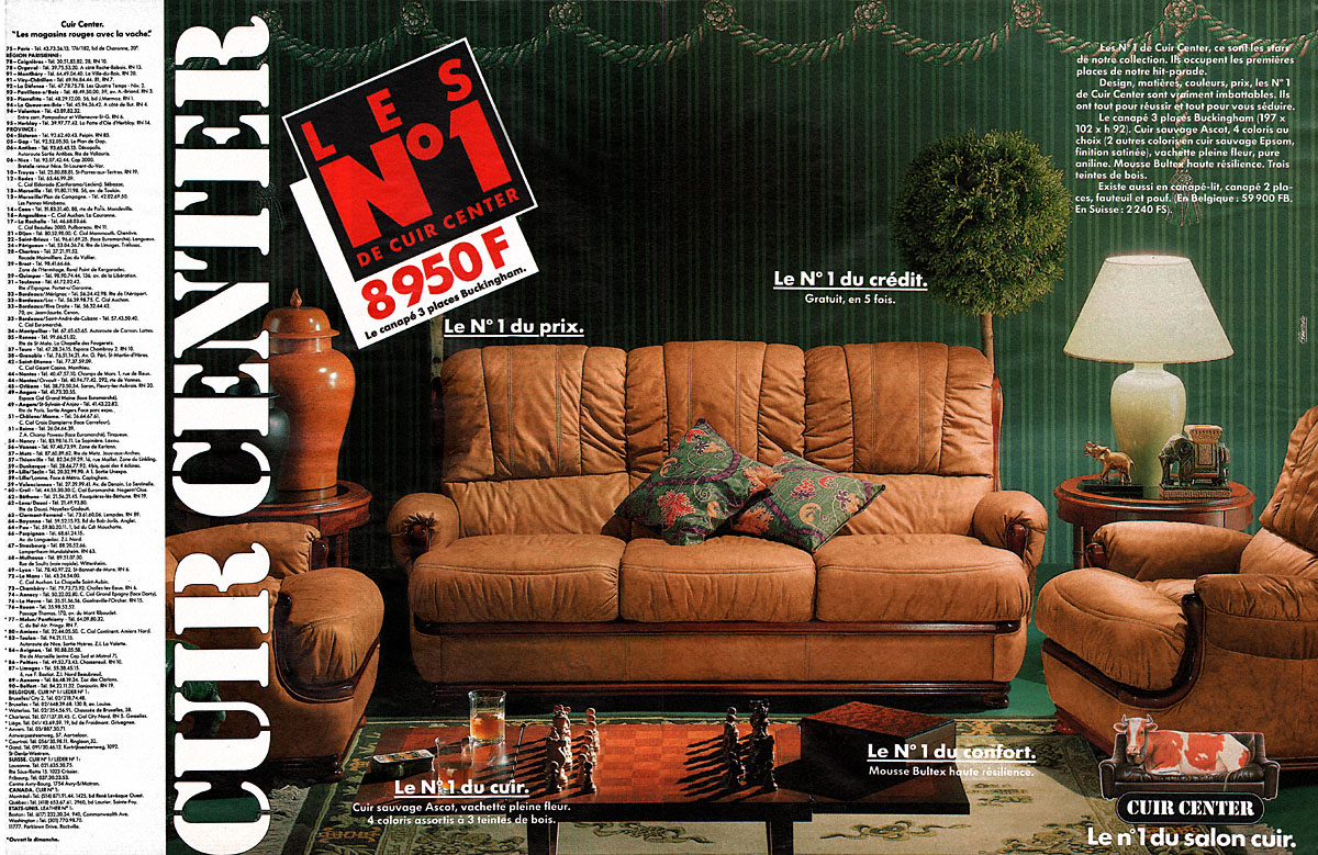 Marque Cuir Center 1989