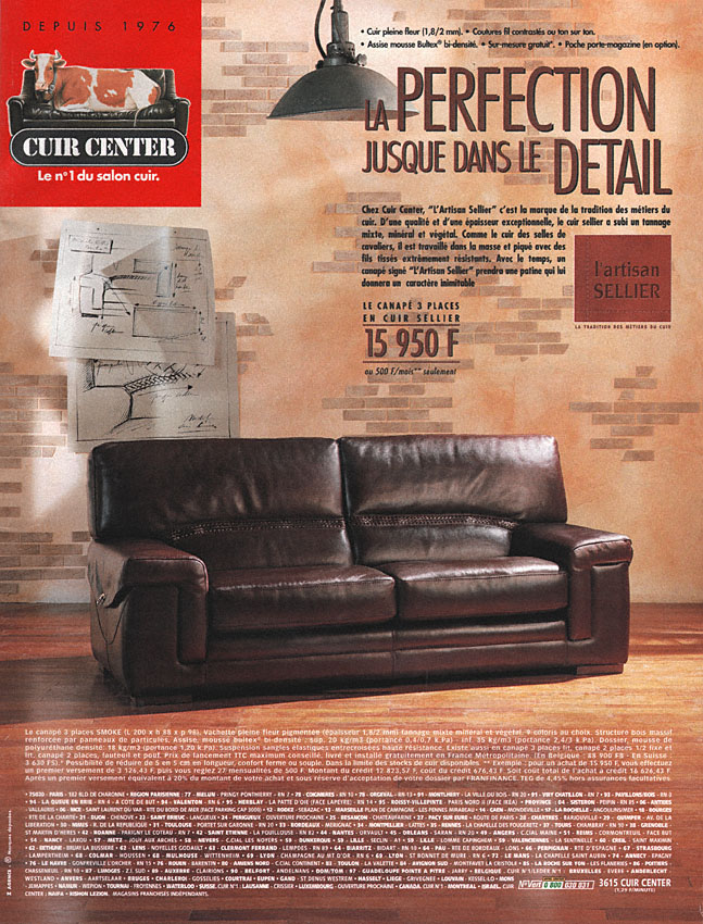 Marque Cuir Center 1999