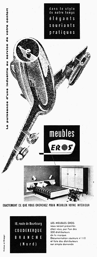 Publicit� Eros 1960