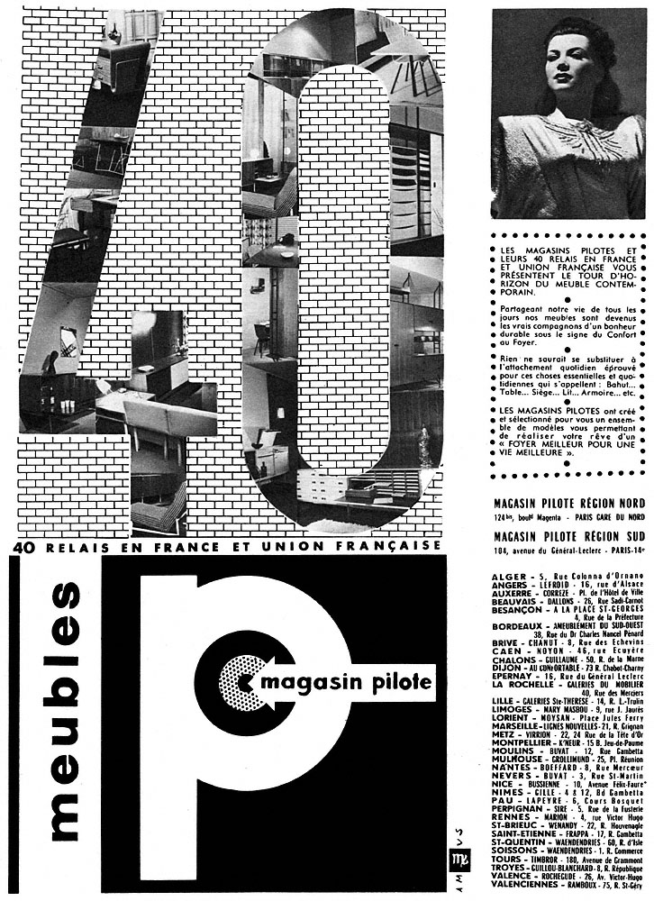 Publicit� Magasin Pilote 1959