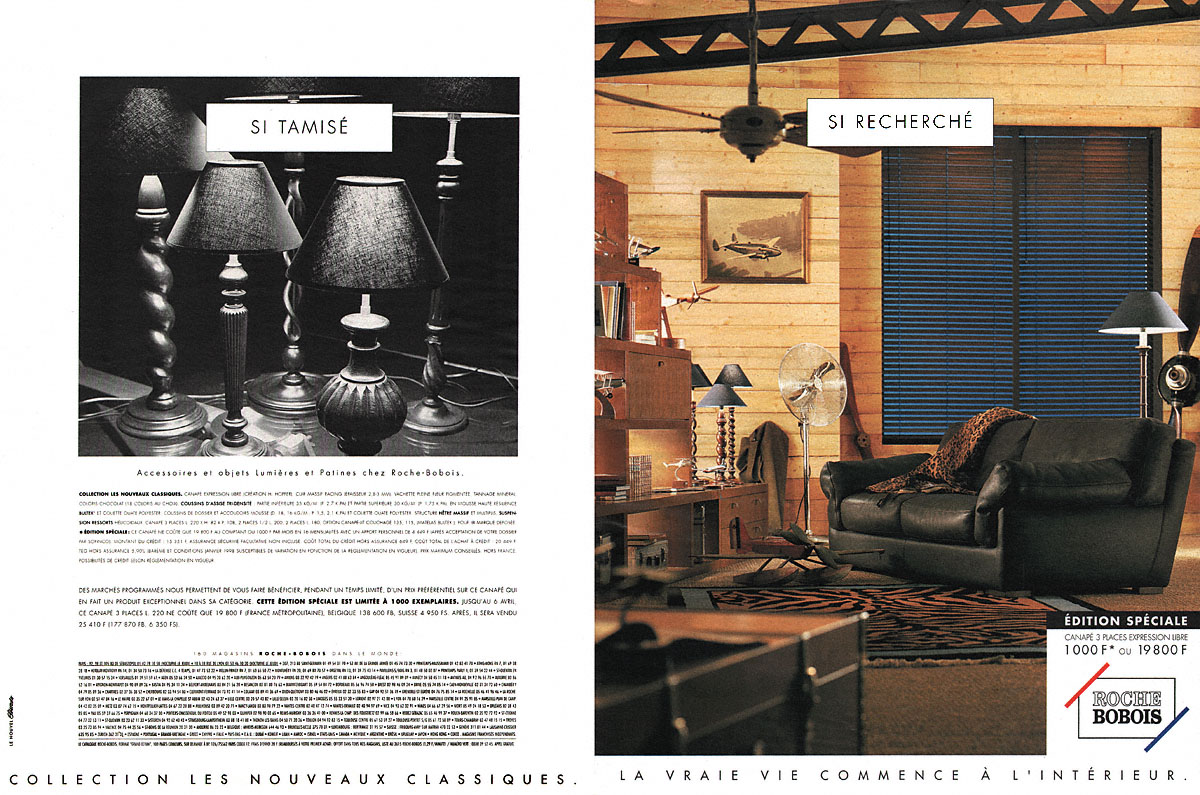 Marque Roche & Bobois 1998