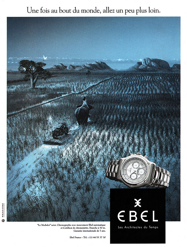 Publicit� Ebel 1996