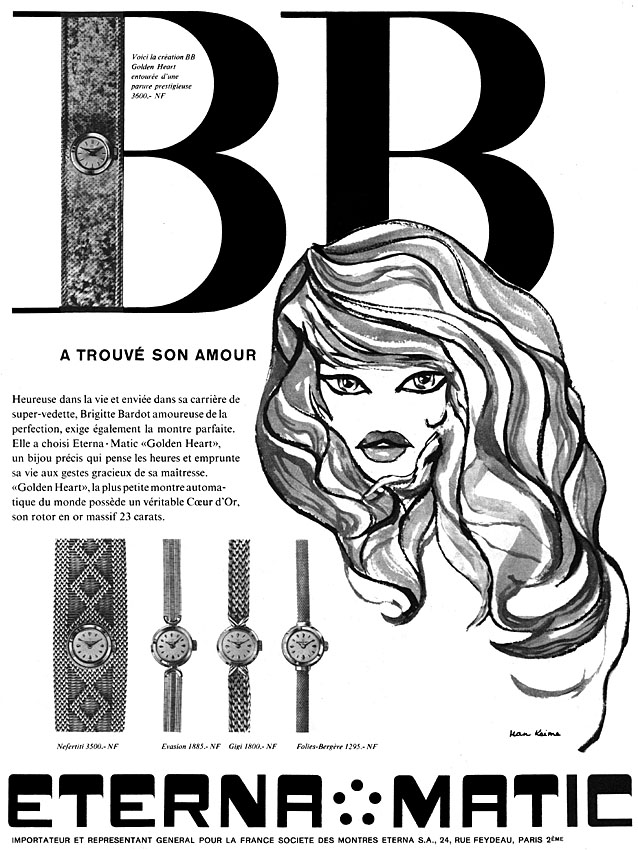 Publicit� Eterna 1959