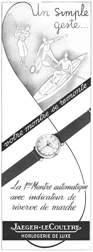 Publicit� Jaeger 1951