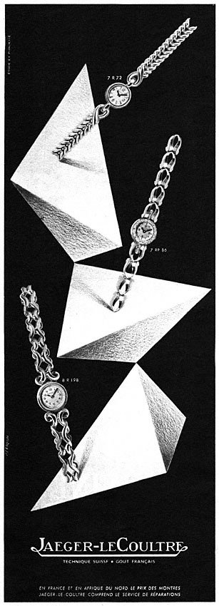 Publicit� Jaeger 1953