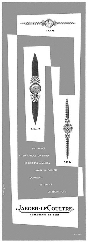 Marque Jaeger 1954