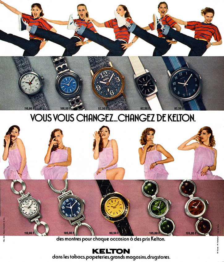 Publicit� Kelton 1976