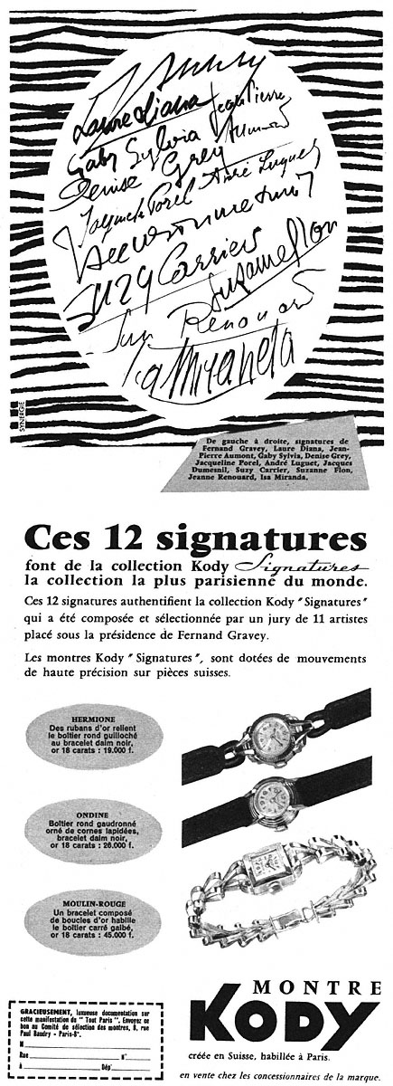 Marque Kody 1954