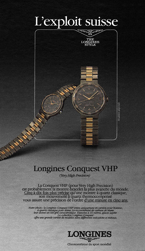 Marque Longines 1986